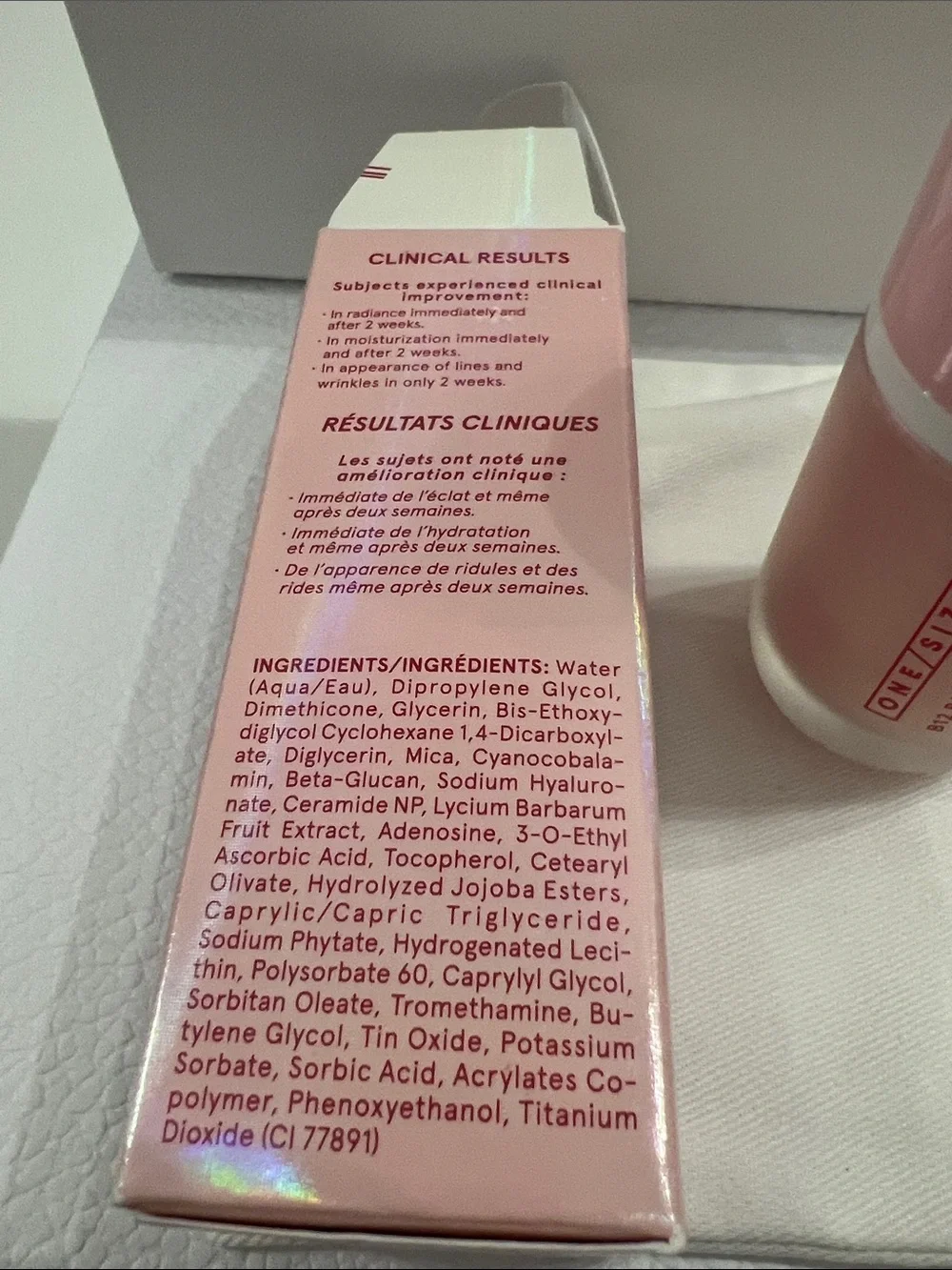 ONE/SIZE B12 Base Thinner Vitamin Pearl Serum